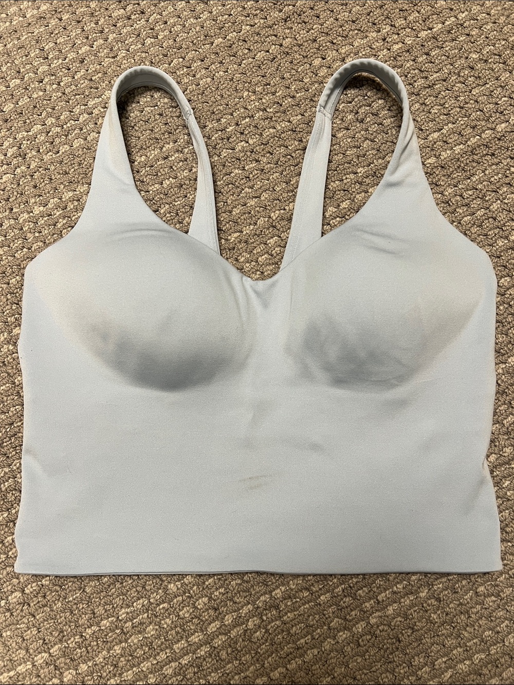 Nike Alate Light Blue Padded Sports Bra